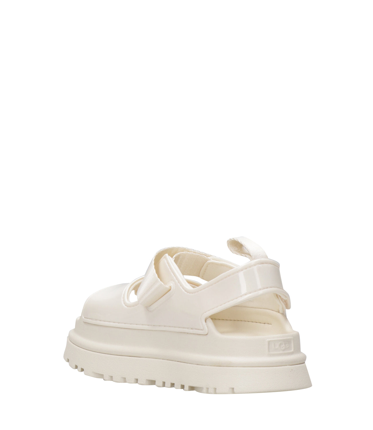 UGG Kids | Sandalo K Goldenglow Glossy Sparkles Bianco sporco