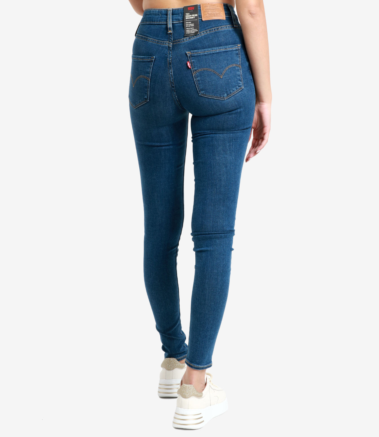 Levis | Jeans 721 High Rise Skinny Denim Scuro