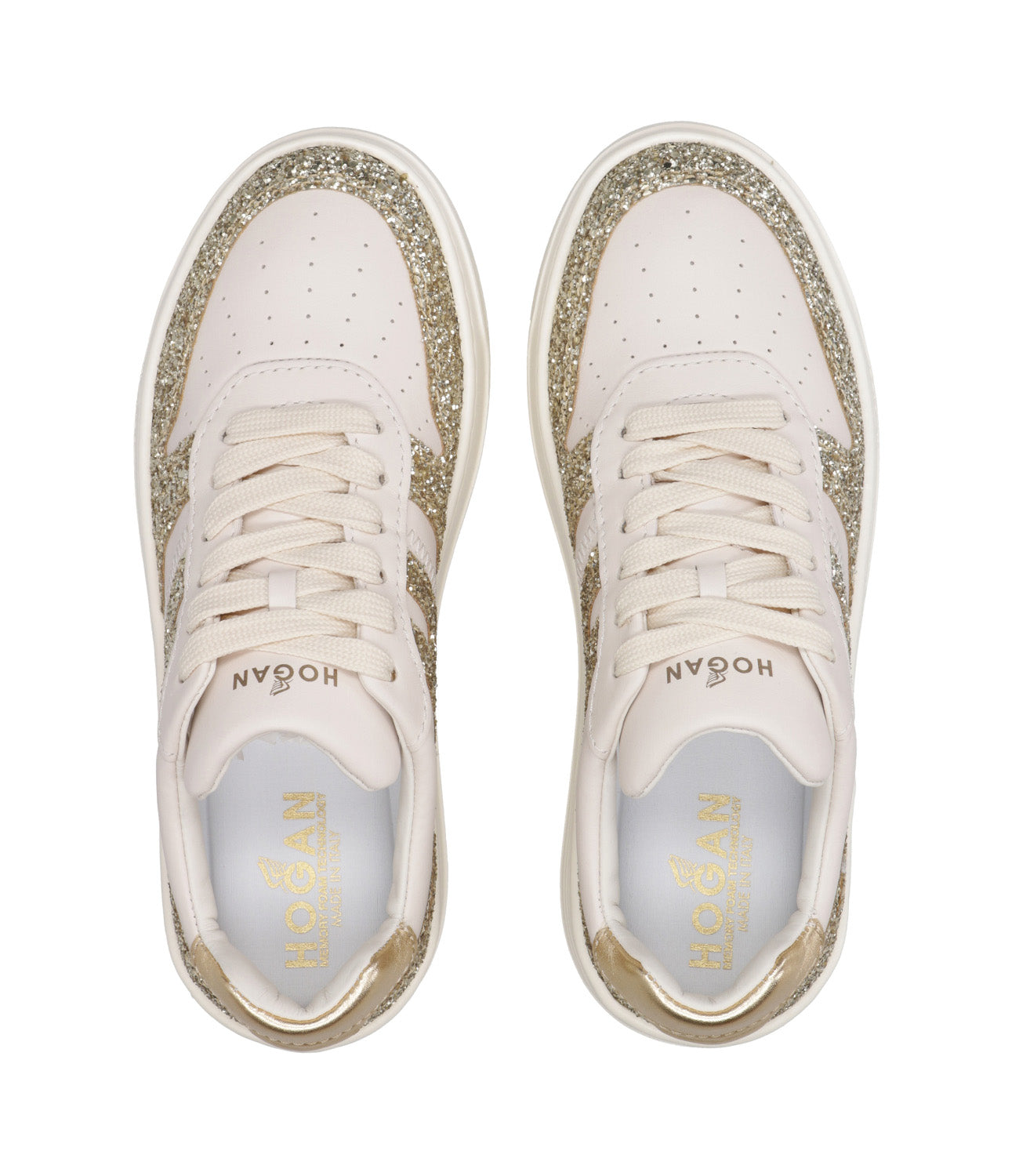 Hogan | Sneakers Avorio e Oro