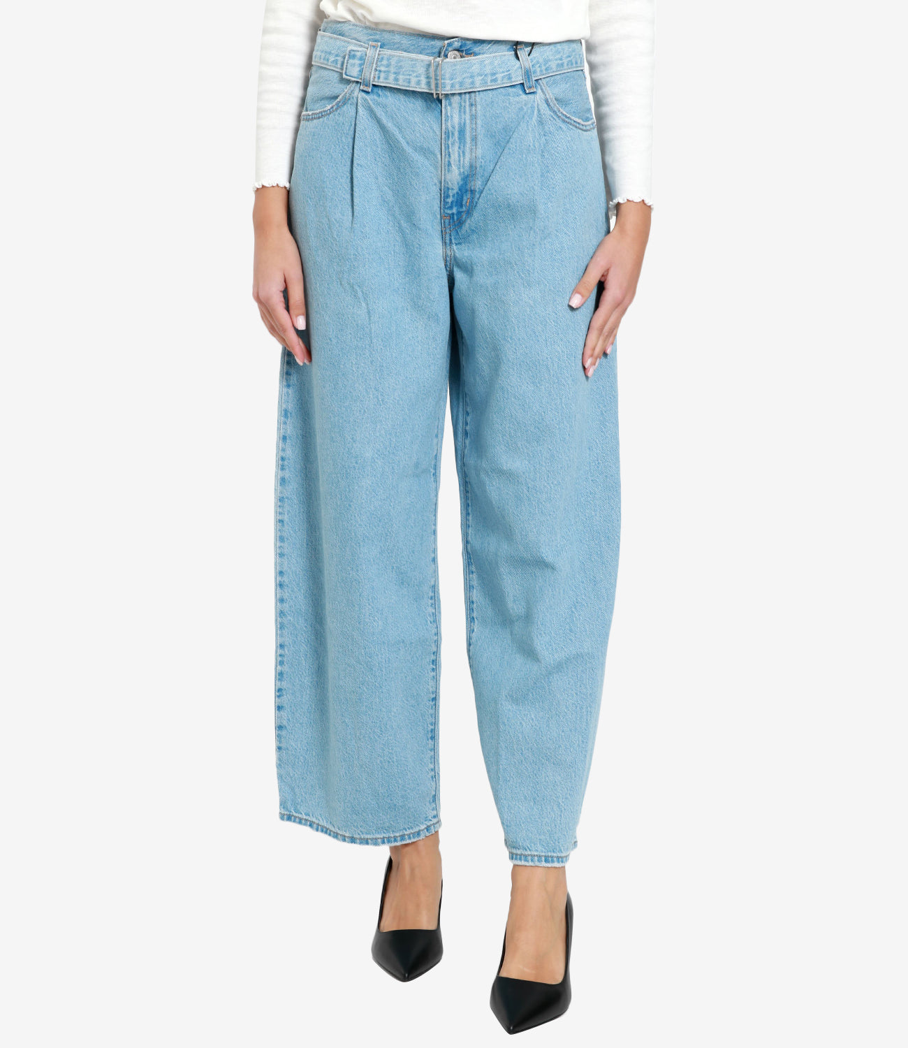 Levis | Jeans Belted Baggy Blu Chiaro