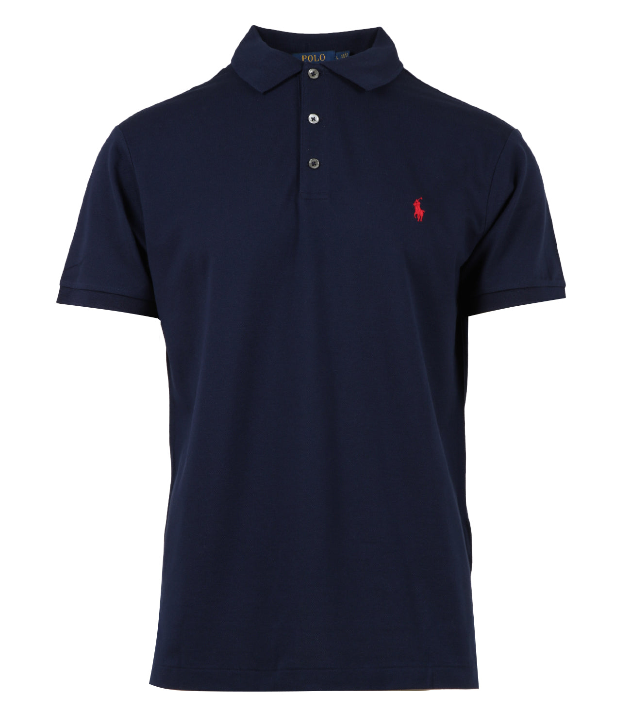 Polo in piqué stretch Slim-Fit