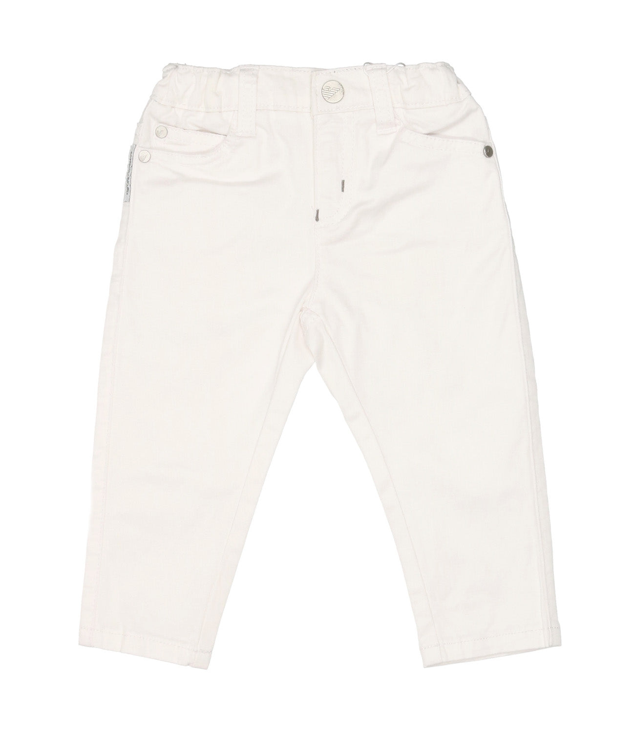 Pantalone 5 Tasche Bianco Ottico