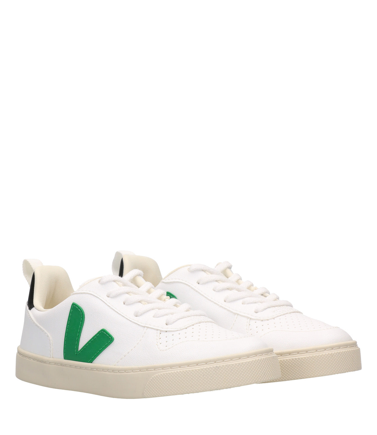 Sneakers Bianco, Verde e Nero