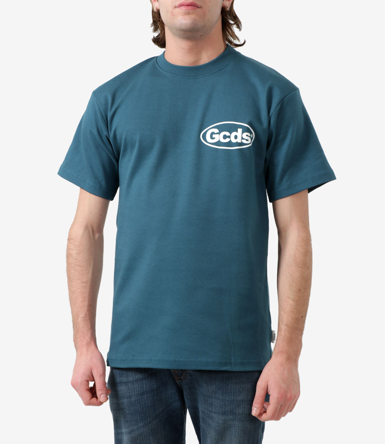 GCDS | T-Shirt Turchese