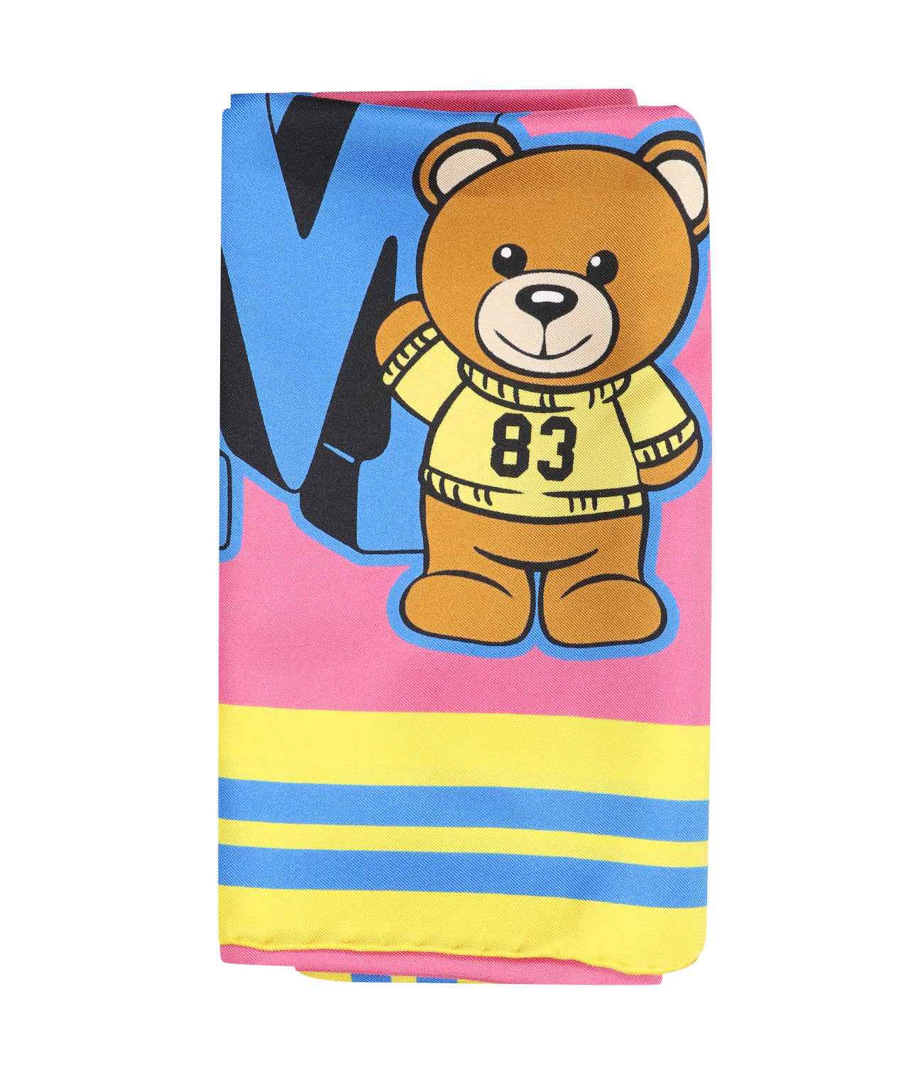 Moschino Moschino Foulard Fuxia e Blu A93501