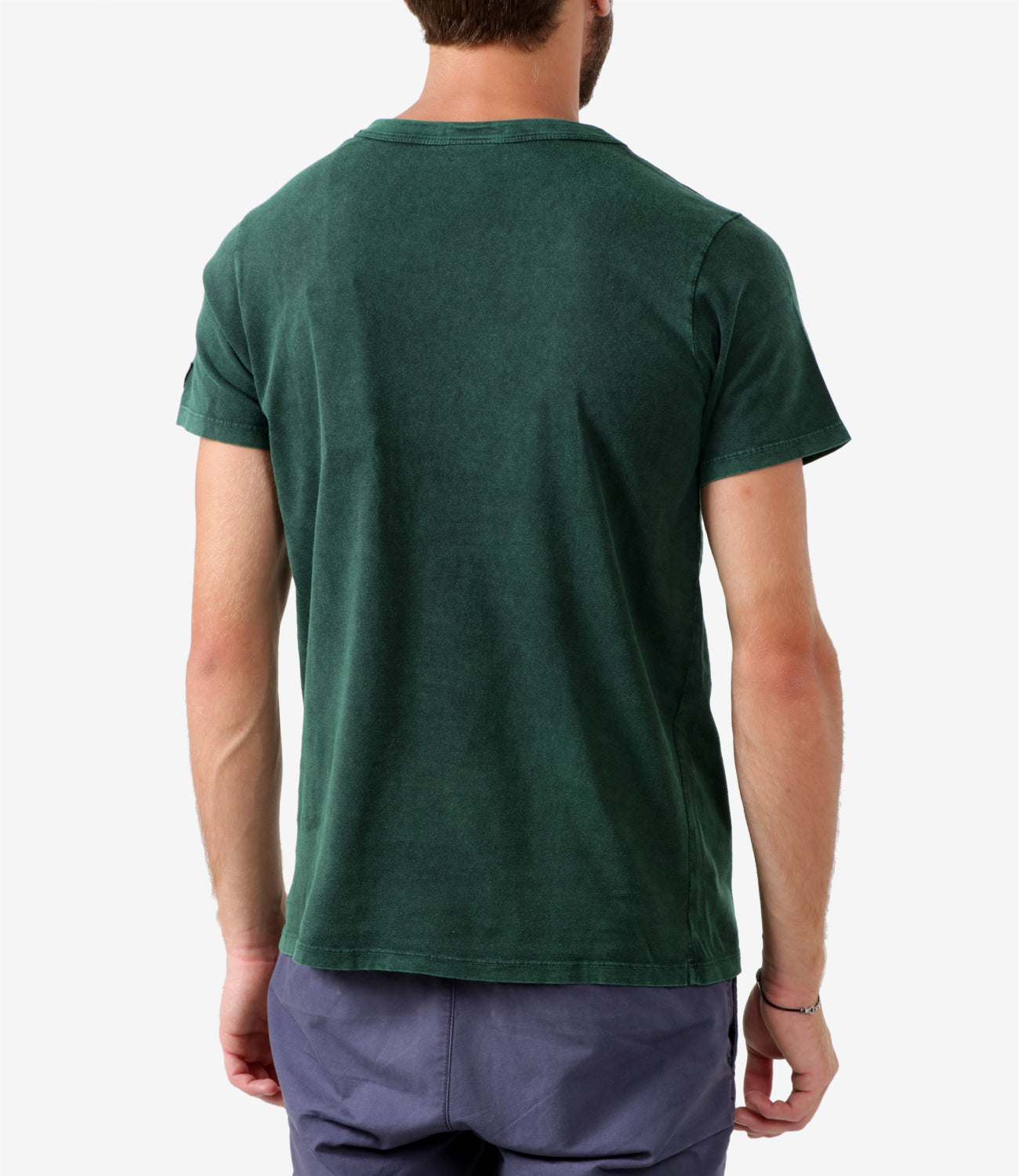 Sundek Golden Wave | T-Shirt Tie&Die Verde
