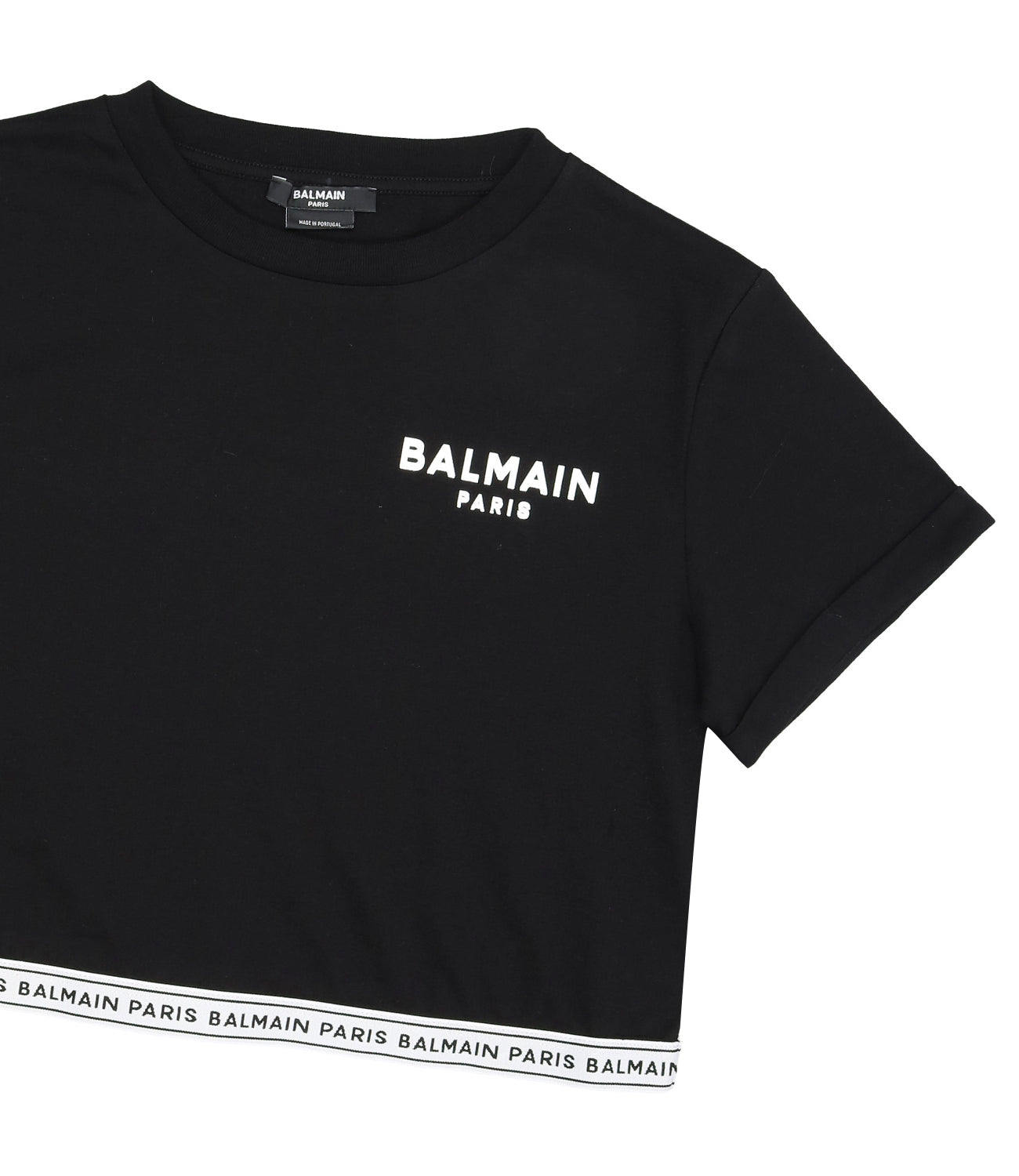 Balmain Kids | T-Shirt Nero e Bianco