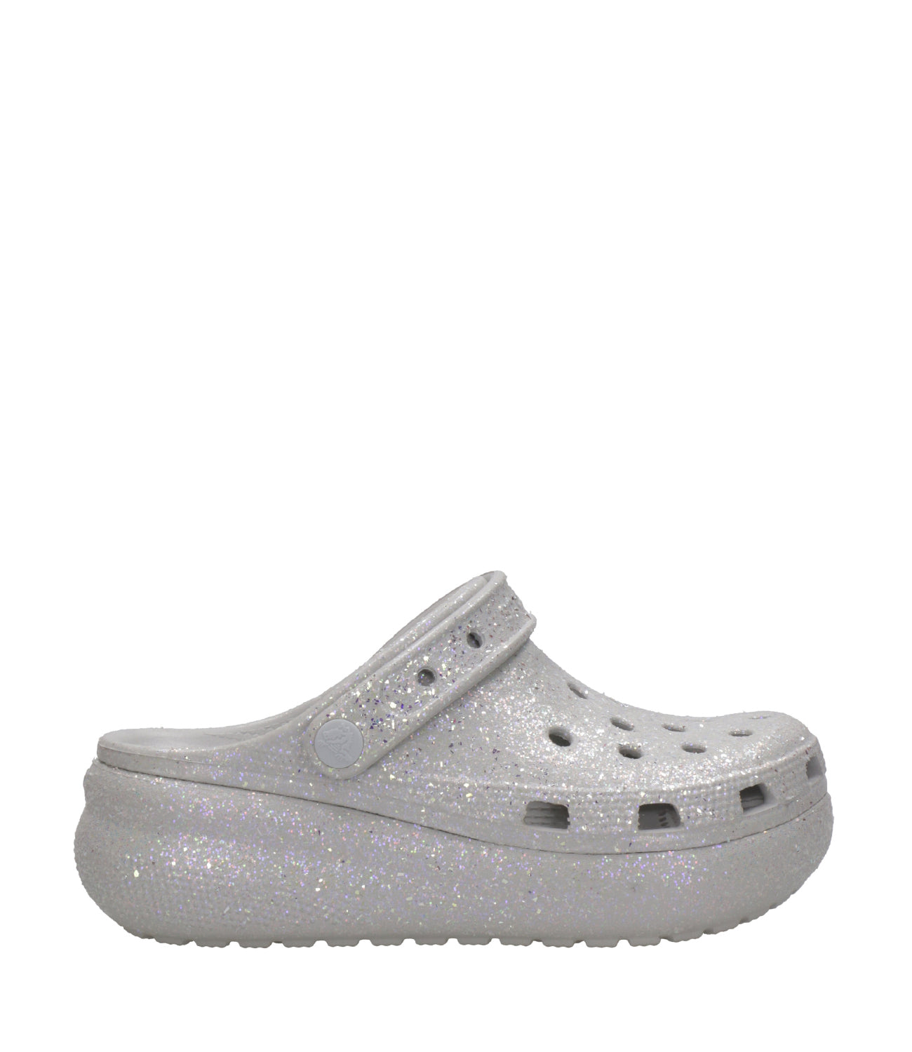 Crocs Kids | Sabot Classic Crocs Glitter Cutie Cgk Grigio