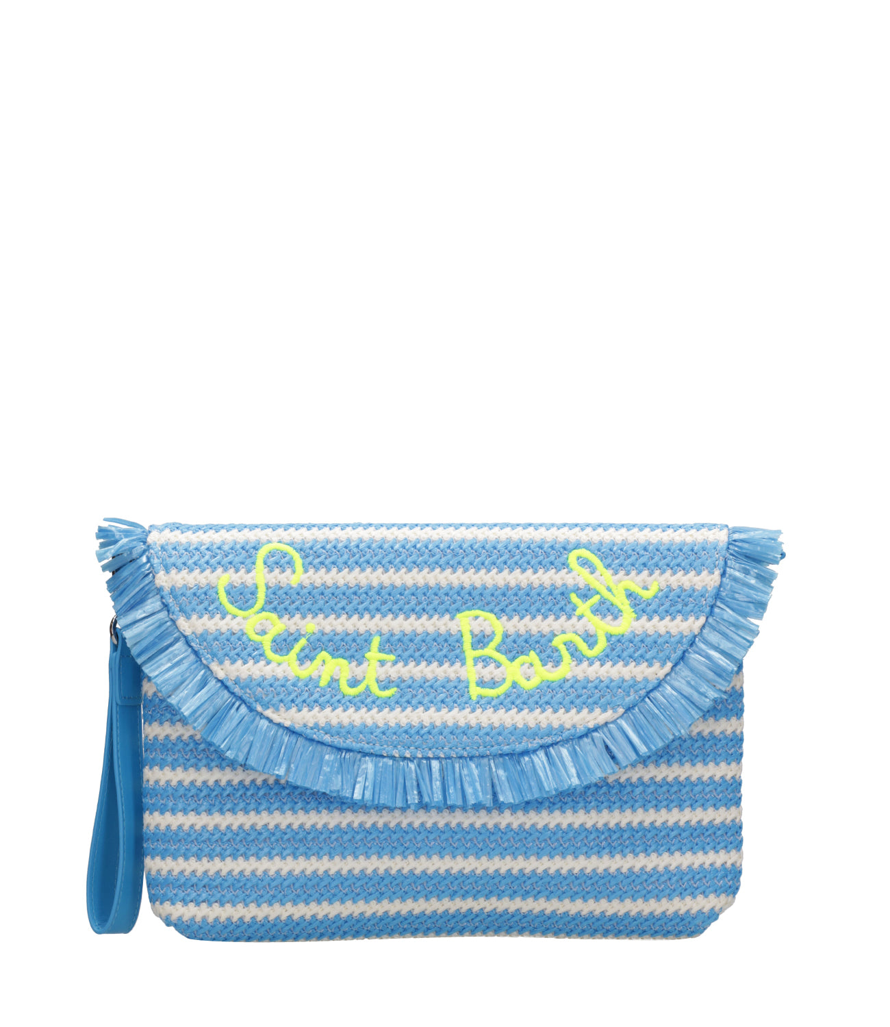 MC2 Saint Barth | Pochette Straw Handbag Azzurro