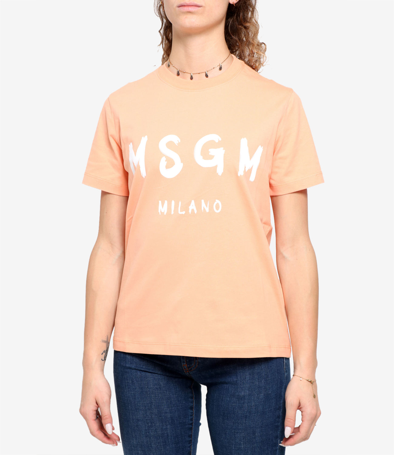 MSGM | T-Shirt Arancio