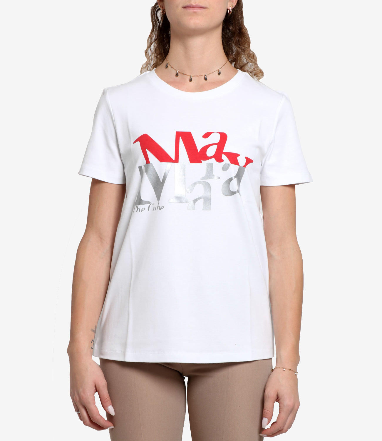 S Max Mara | T-Shirt Gilbert Bianco
