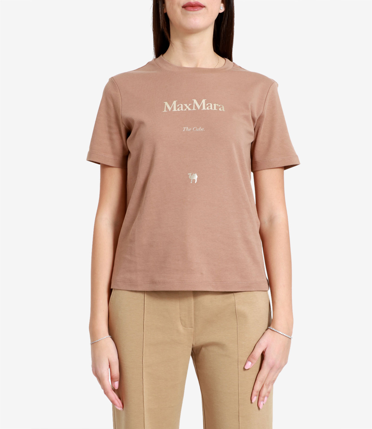 S Max Mara | T-Shirt Cammello