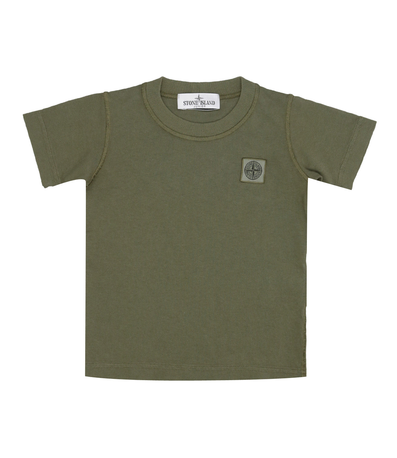 Stone Island Junior | T-Shirt Verde Oliva