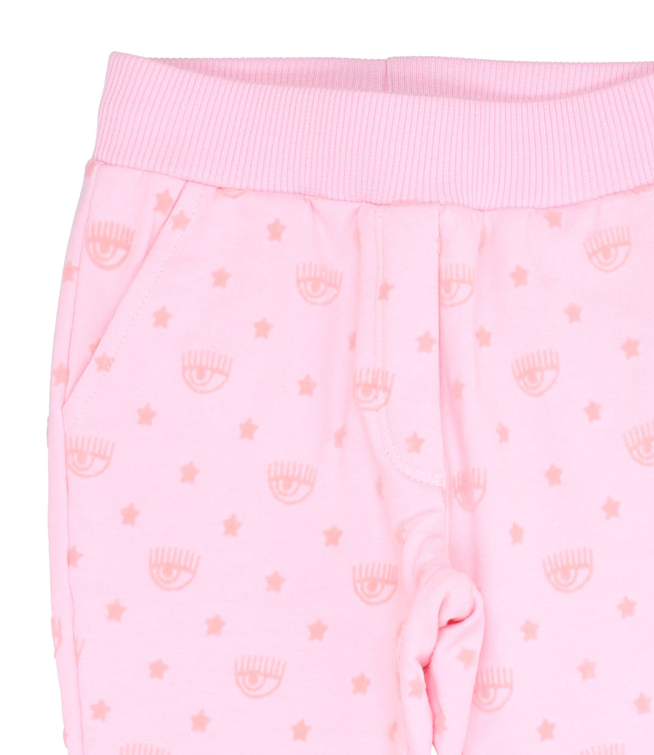 Pantalone Sportivo Logomania Rosa