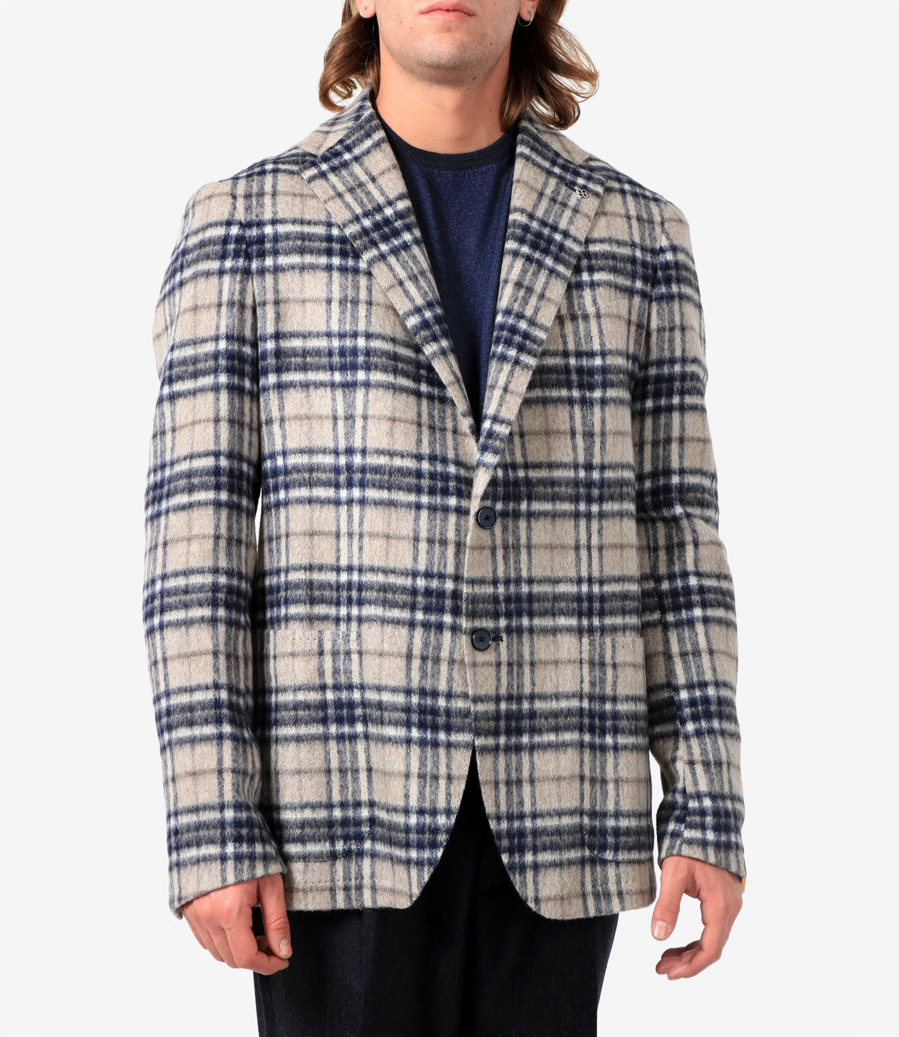 Tagliatore | Giacca Beige e Blu