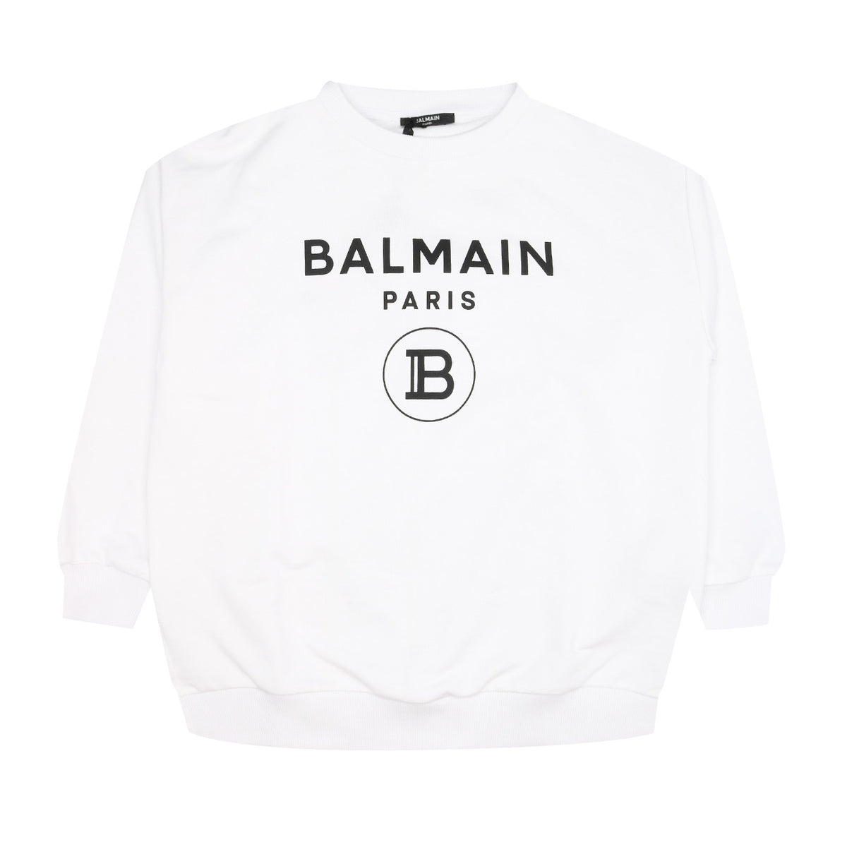 Balmain Kids Balmain Felpa Bianca 6R4A10