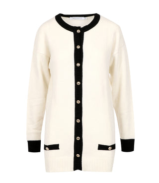 Simona Corsellini | Black and White Cardigan
