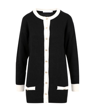 Simona Corsellini | Black and White Cardigan