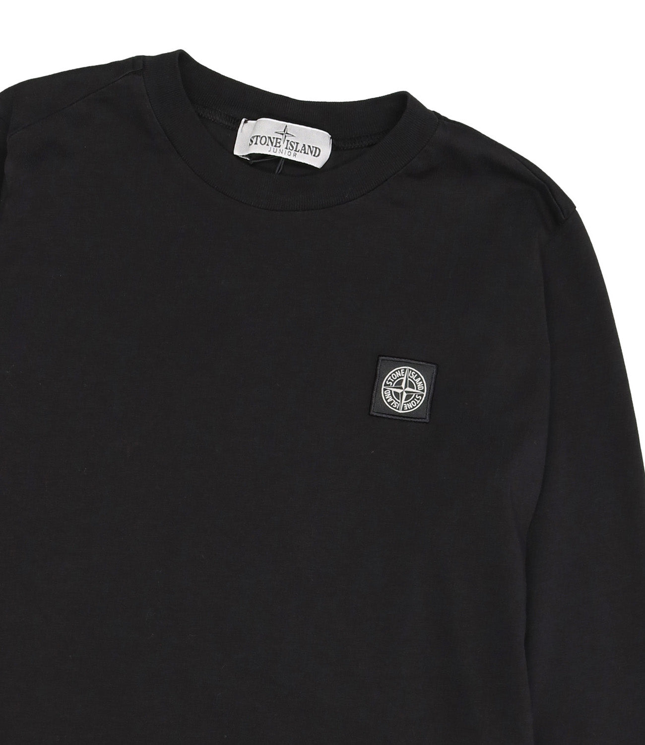 Stone Island Junior | Felpa Nera
