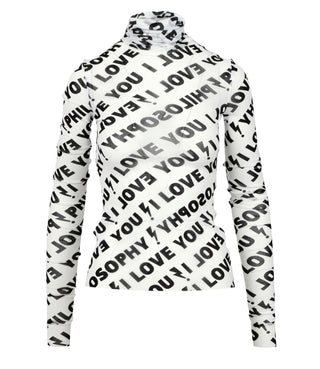 Philosophy di Lorenzo Serafini | Black and White Sweater