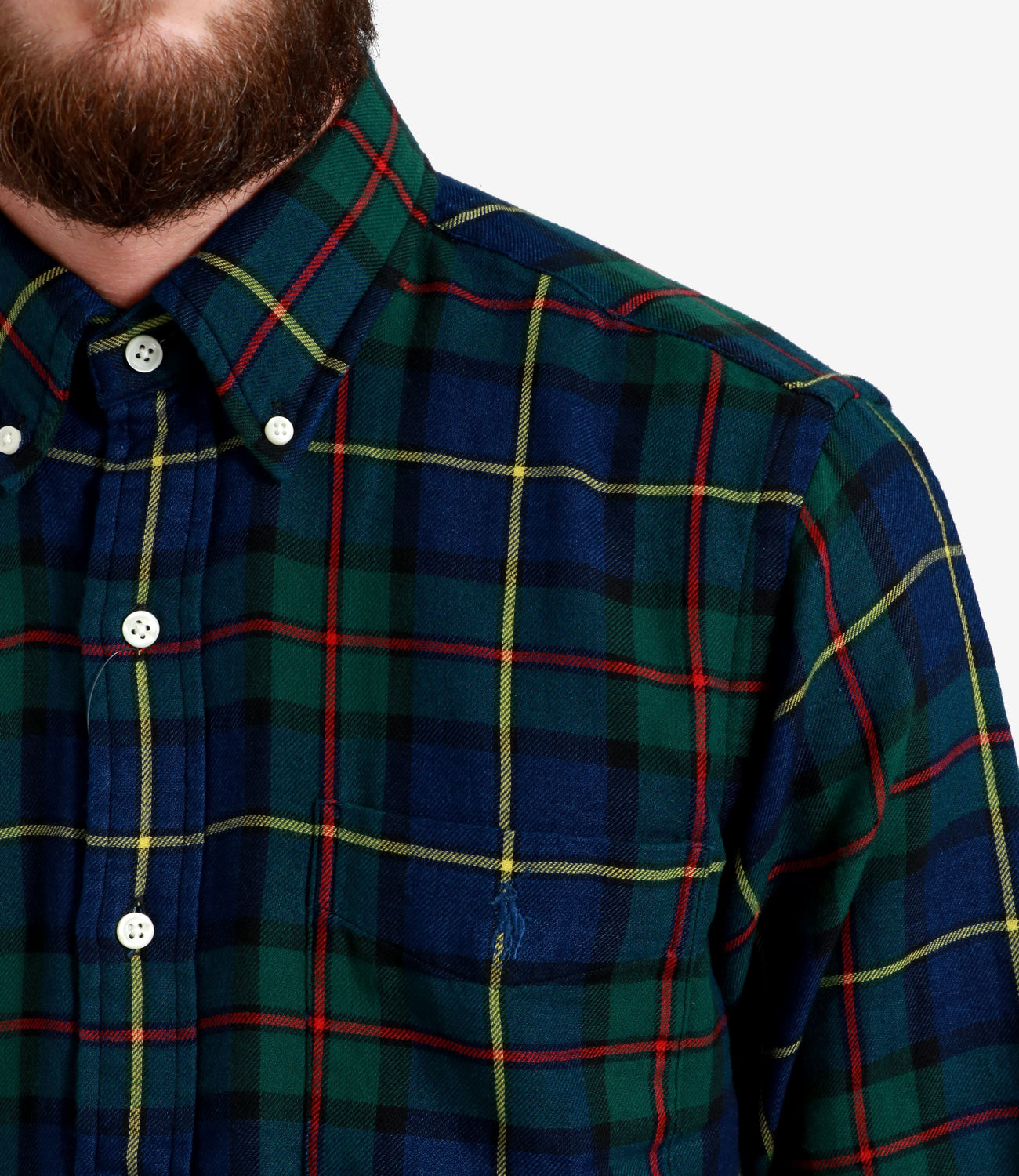 Polo Ralph Lauren | Green and Blue Shirt