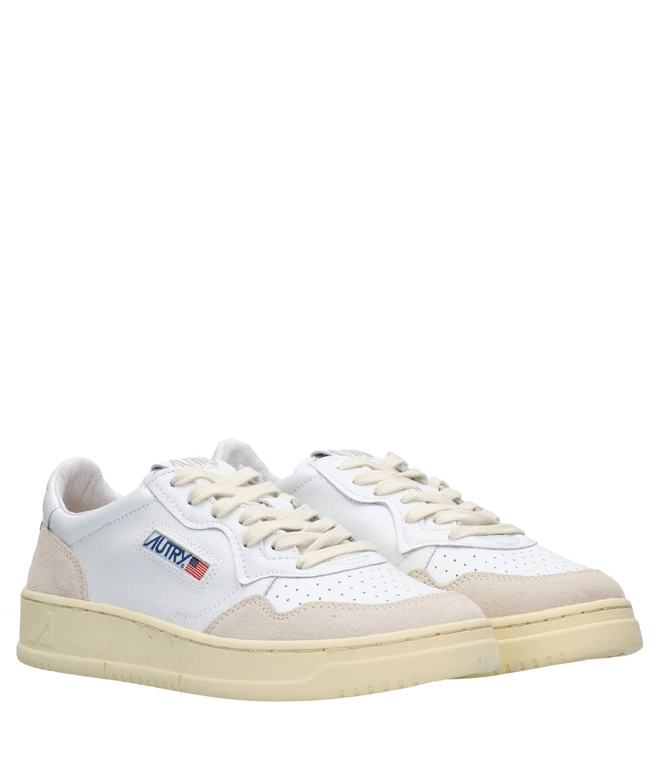 Autry | Medalist Low White Sneakers