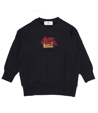 Etro Kids | Blue and Bordeaux Sweatshirt