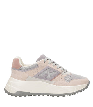 Hogan | Sneakers H669 Lace-up H Antique Powder and Medium Grey