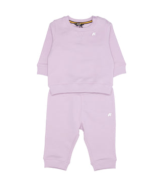 K-Way Kids | Mickette Sweatshirt and Trousers Set in Lilac