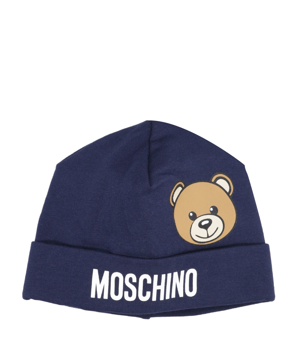 Moschino Baby Moschino Baby Hat Navy Blue MUX050LDA17