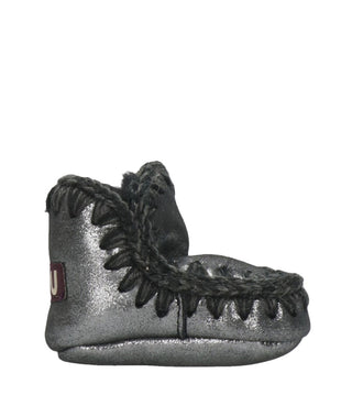 Mou Kids | Black Infant Eskimo Ankle Boot