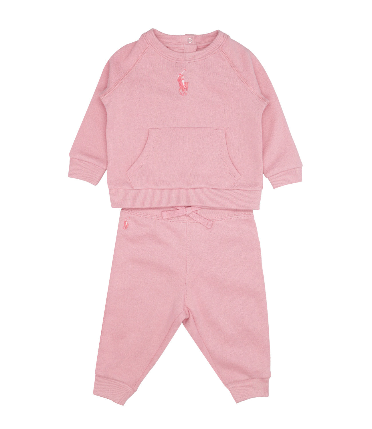 Ralph Lauren Childrenswear | Set Felpa e Pantalone Rosa