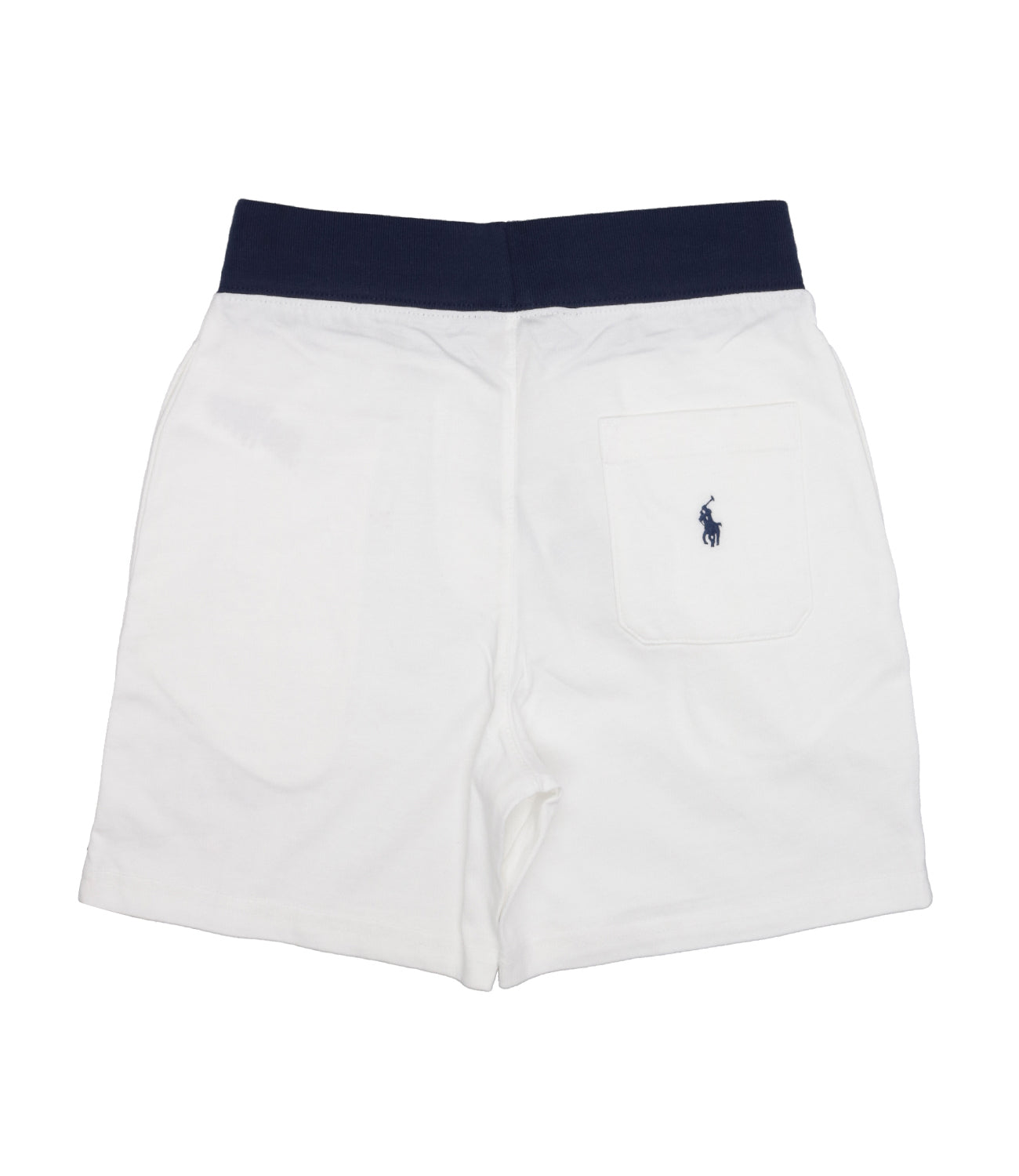 Ralph Lauren Childrenswear | White and Blue Sport Bermuda Shorts