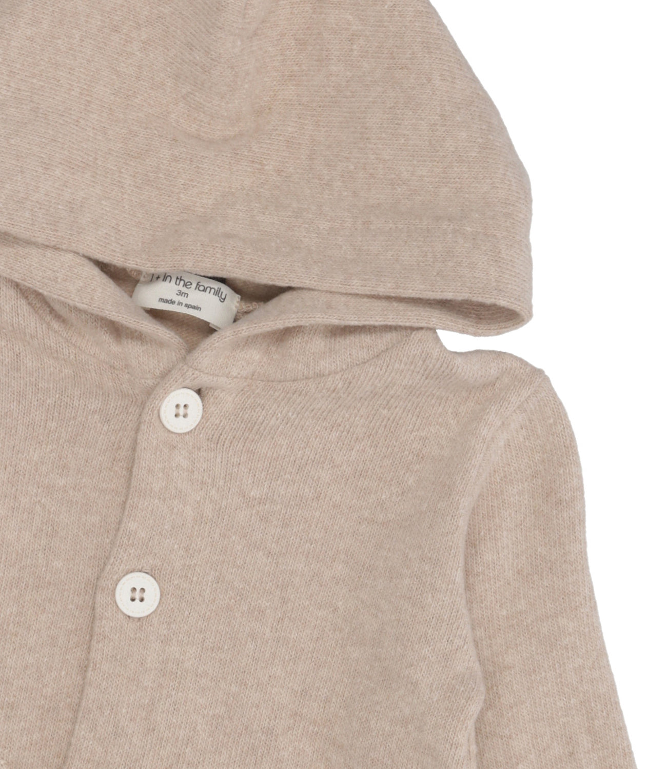 1+ in the family | Cappotto Fred Ecru