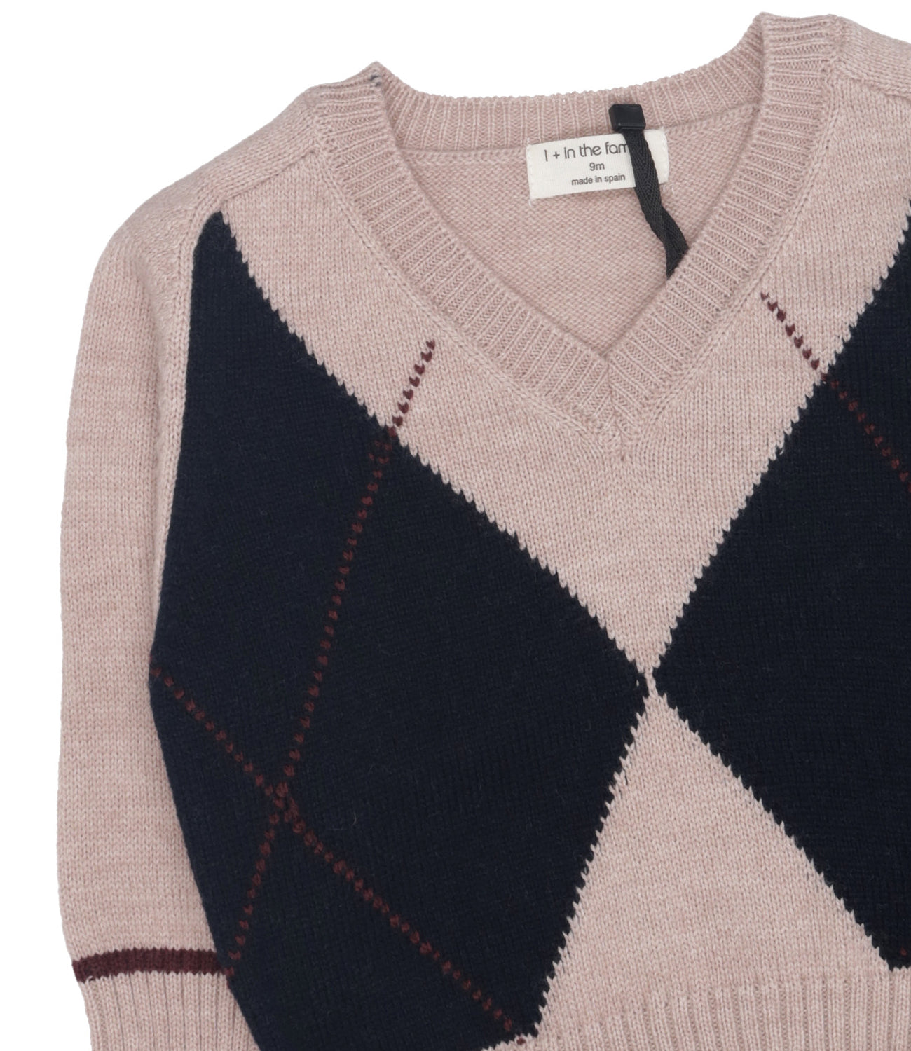 1+ in the family | Maglia Kasper Tortora e Nero