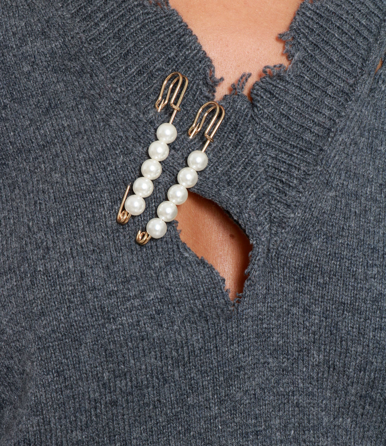 A Paper Kid | Maglia Grigio