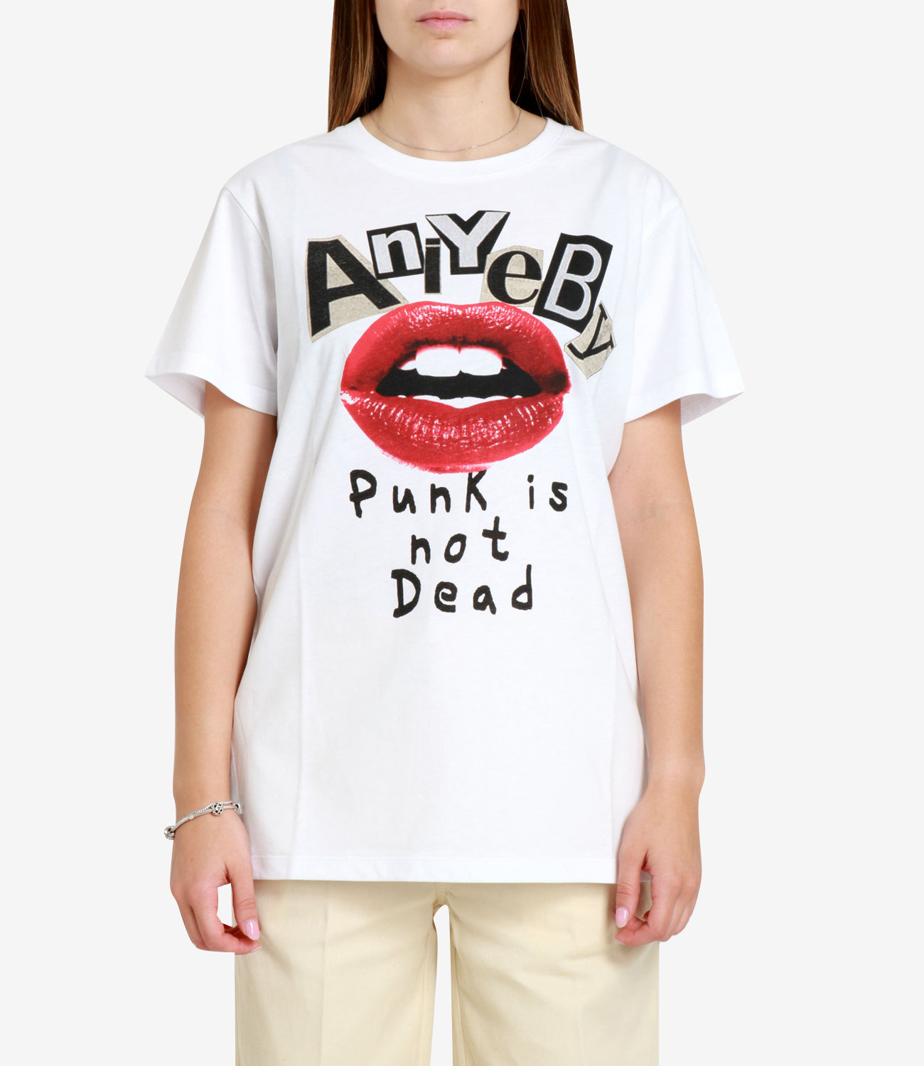 Aniye By | T-Shirt Punk Bianca