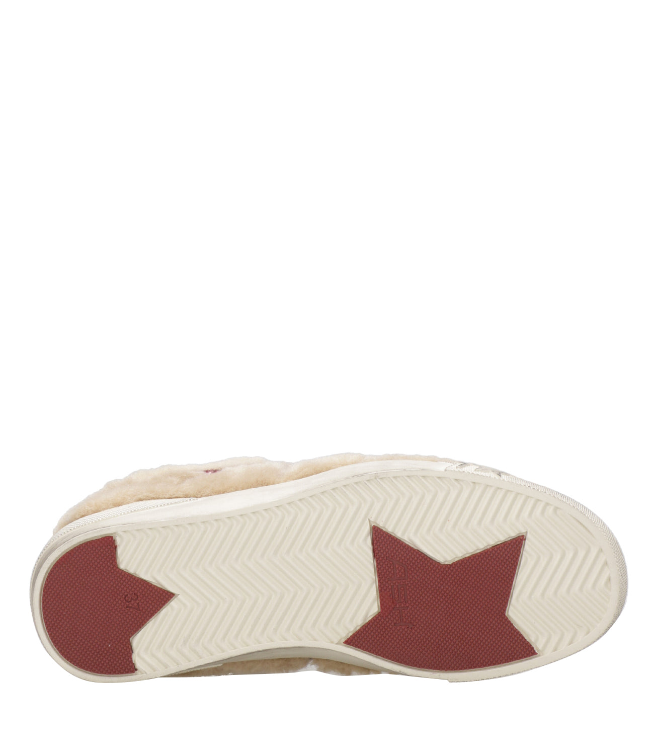 Ash Sport | Sneakers Malibu Fur Cammello e Bordeaux