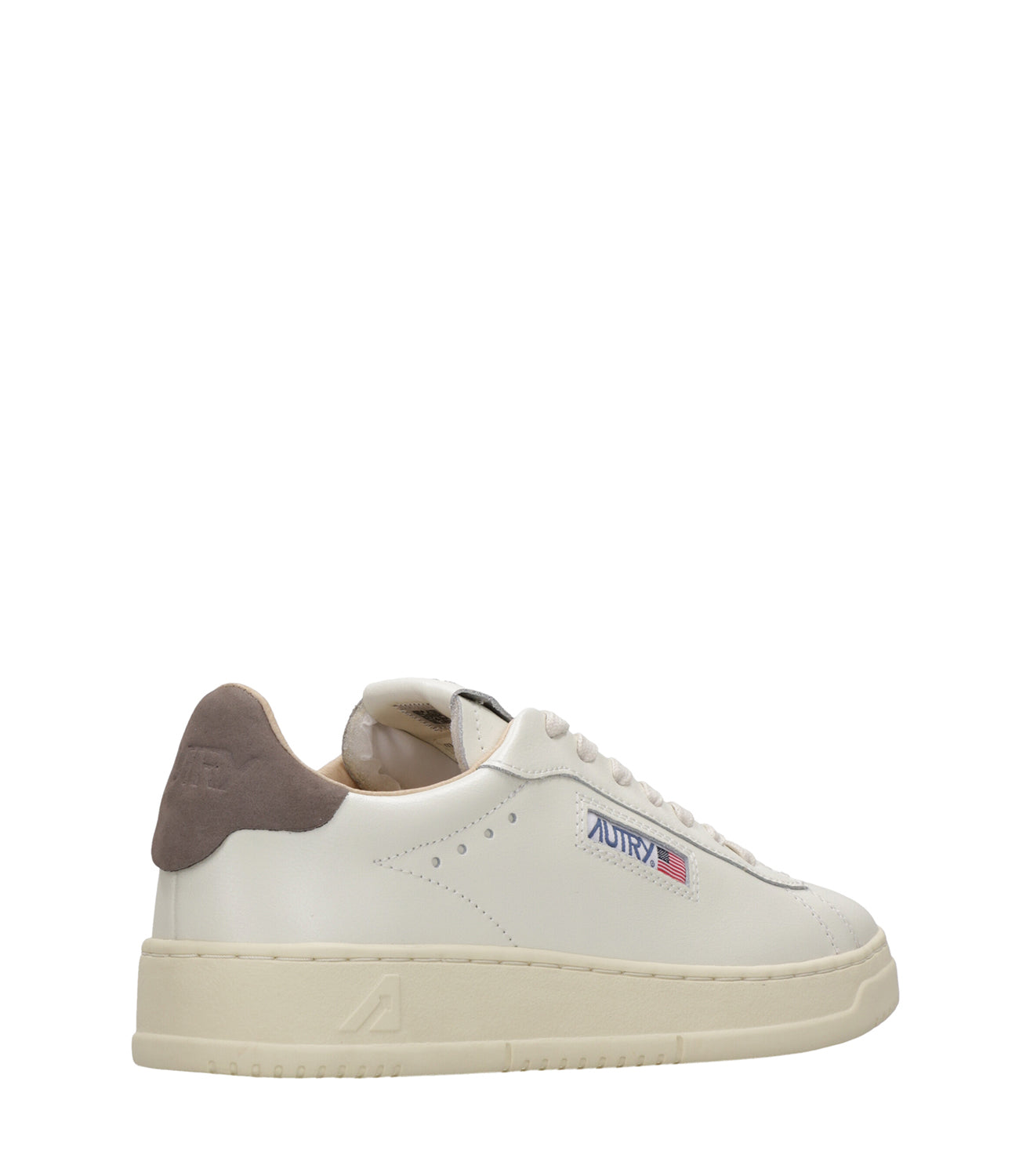 Autry | Dallas Low Man Sneakers White and Gray