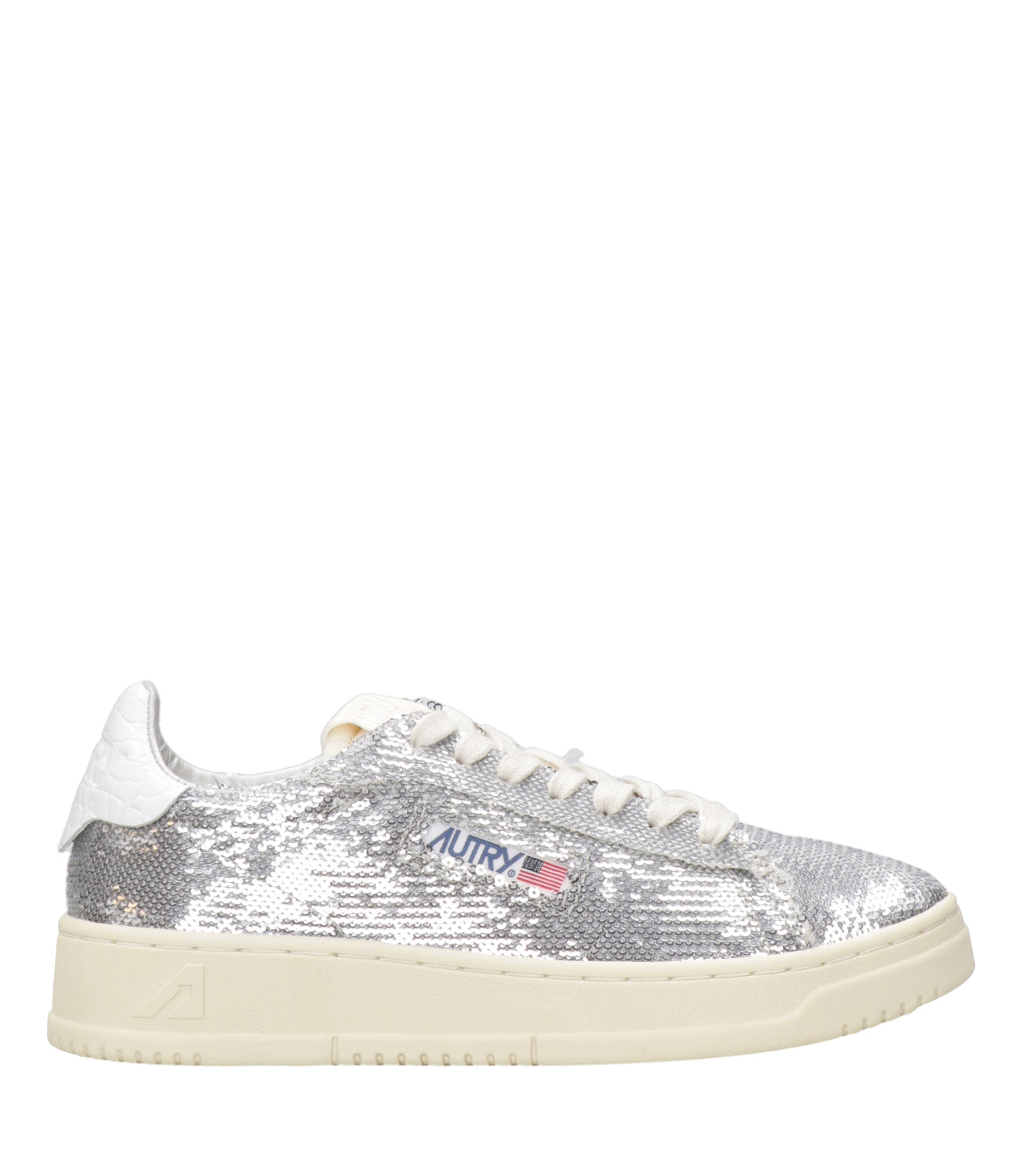 Autry | Sneakers Dallas Low Argento e Bianco