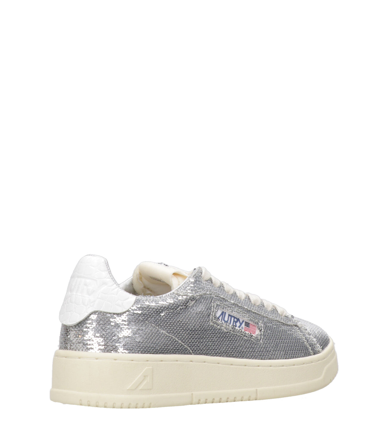 Autry | Sneakers Dallas Low Argento e Bianco
