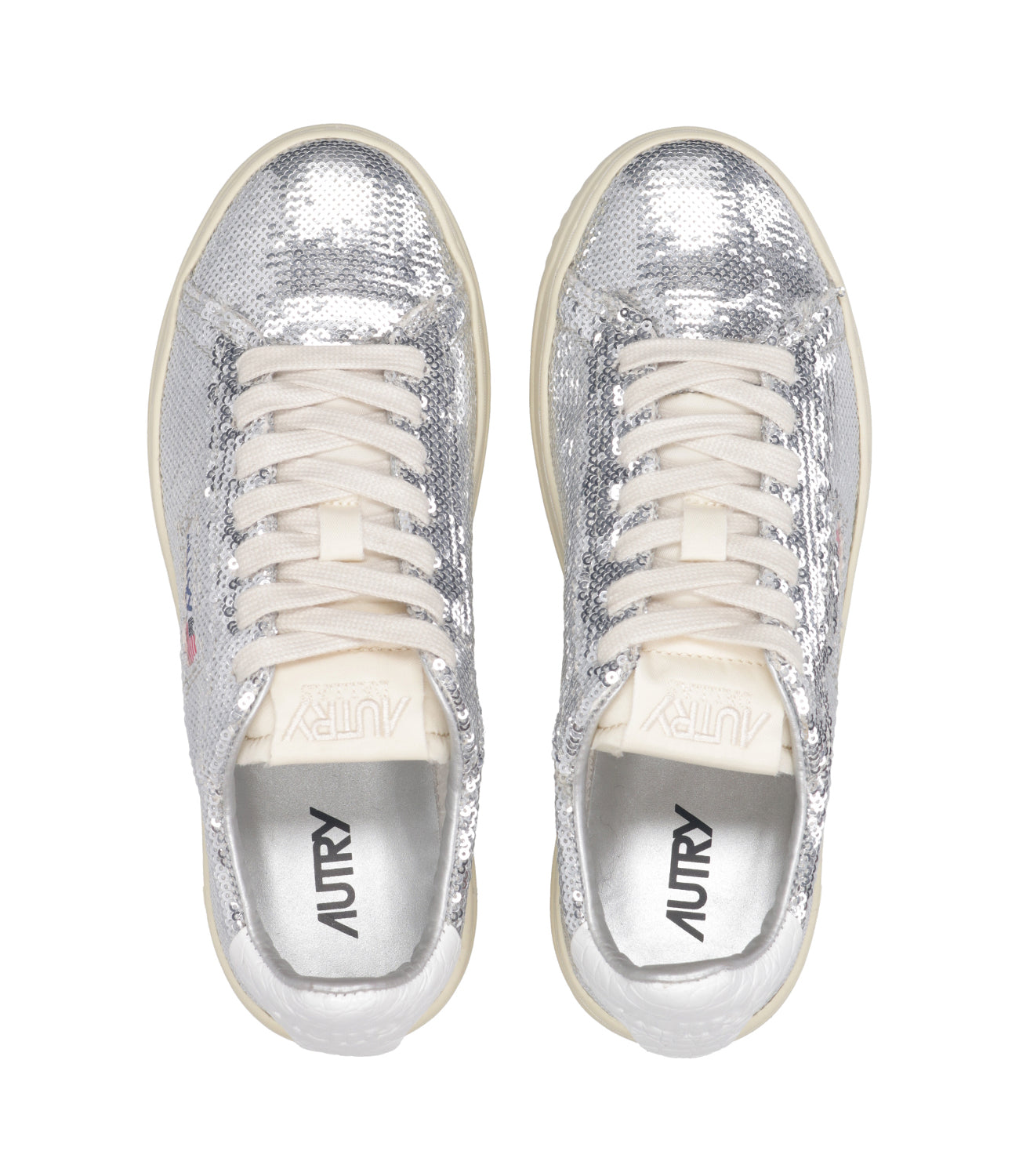 Autry | Sneakers Dallas Low Argento e Bianco
