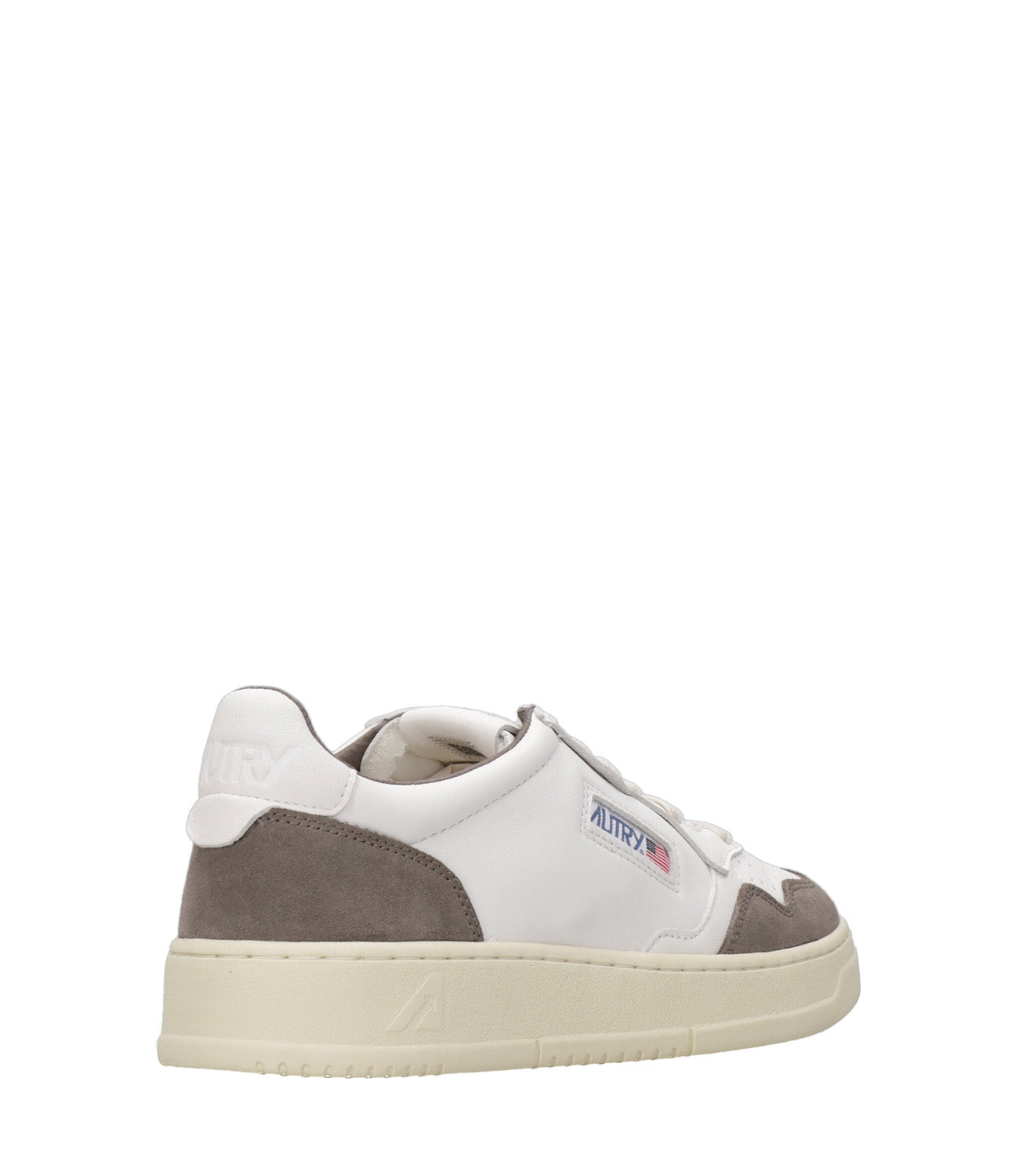 Autry Autry | Medalist Low Man Sneakers White and Gray AULM