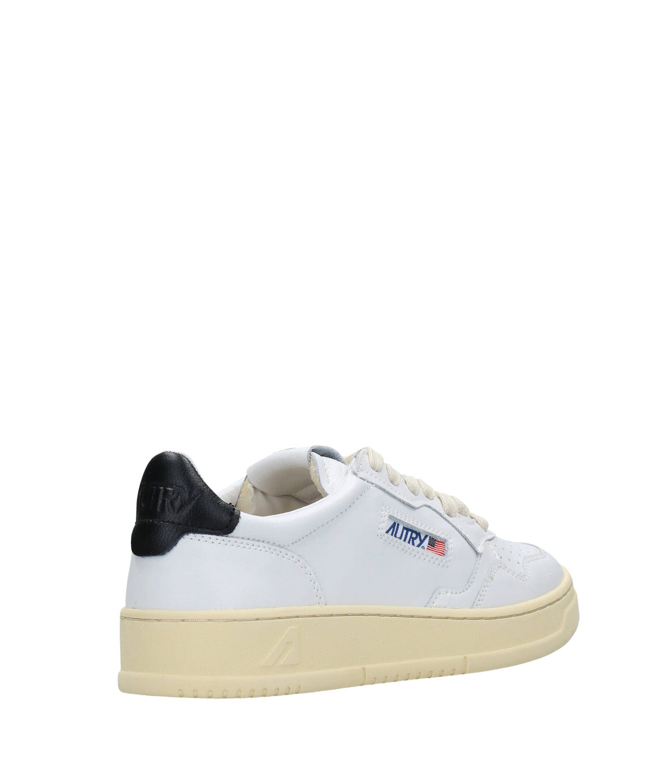 Autry | Medalist Low Man Sneakers White and Black