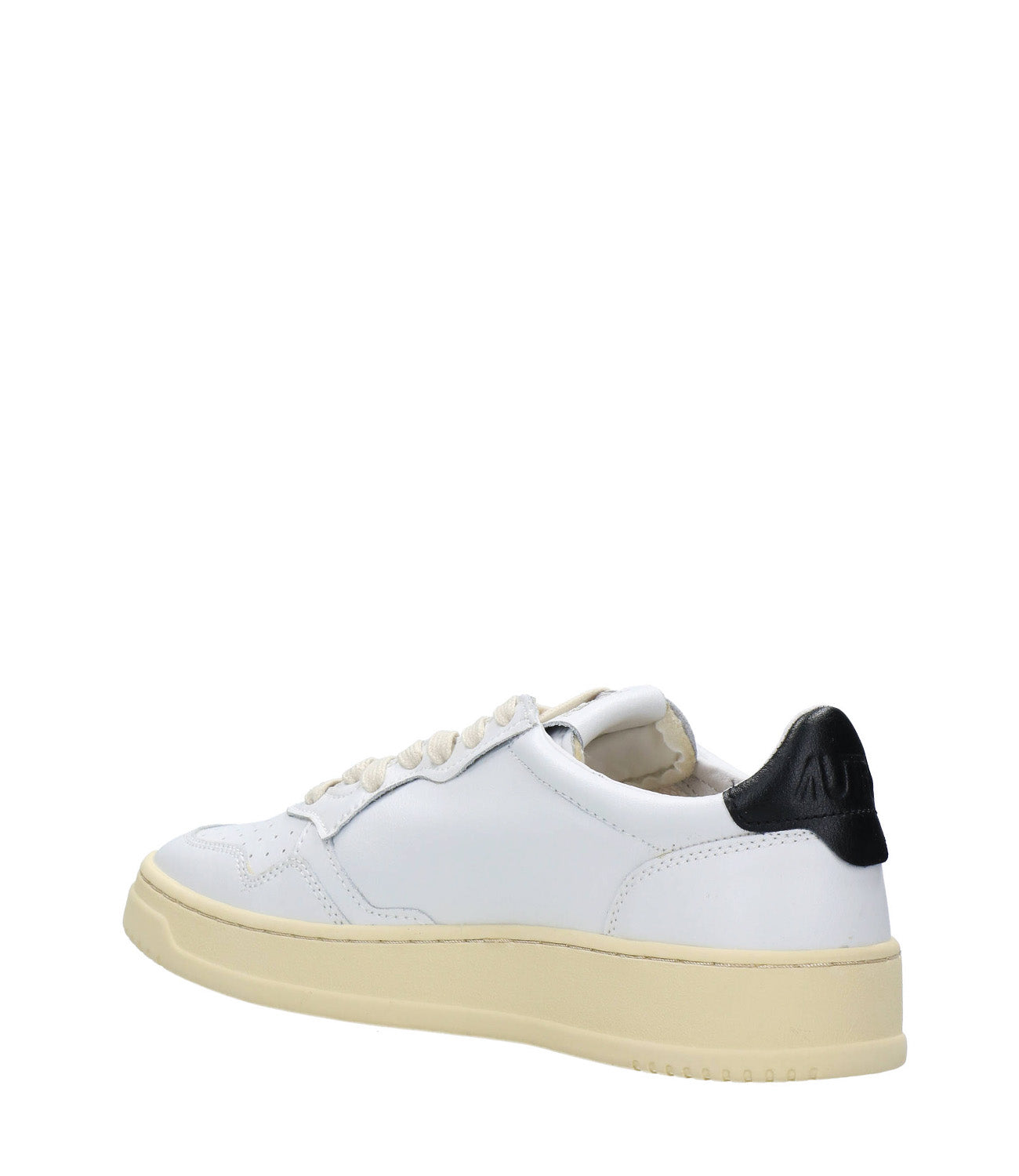 Autry | Medalist Low Man Sneakers White and Black