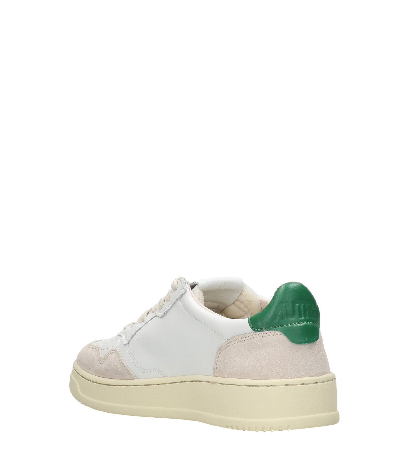 Autry | Medalist Low Man Sneakers White and Green