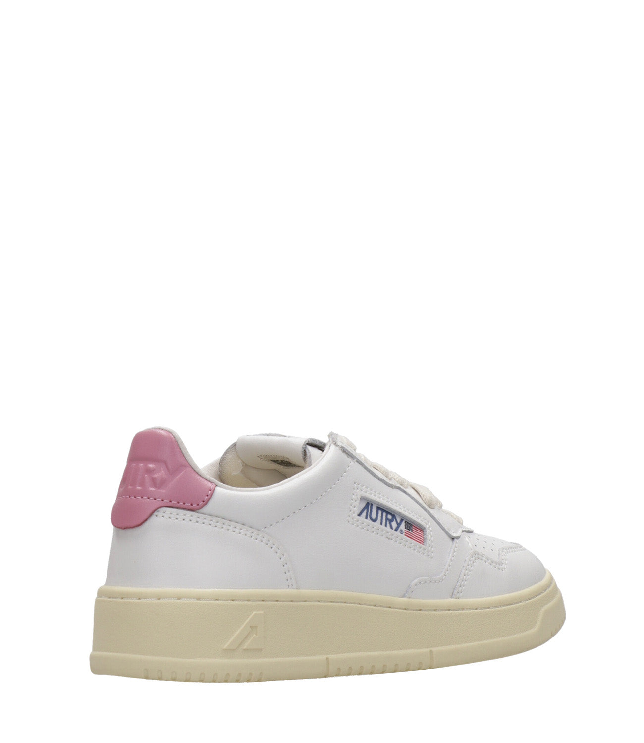 Autry | Sneakers Medalist Low Woman Bianca e Rosa