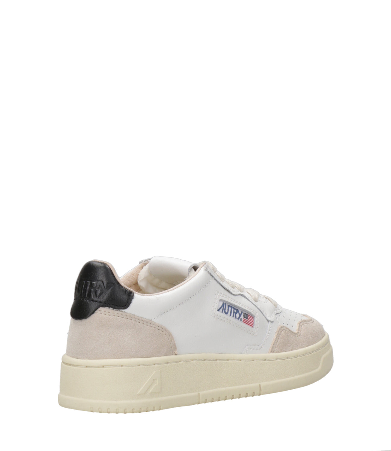 Autry | Medalist Low Woman White and Black Sneakers