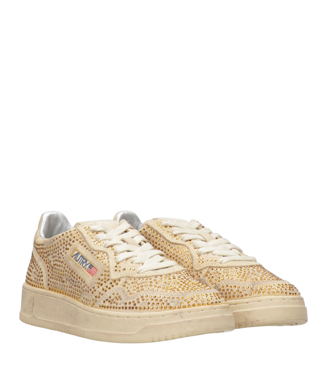 Autry | Sneakers Medalist Low Crystal Oro