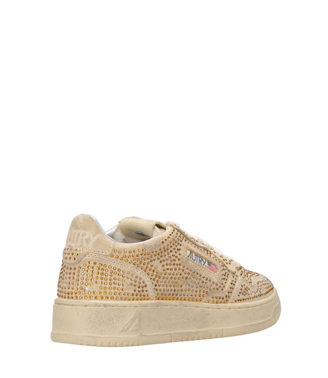 Autry | Sneakers Medalist Low Crystal Oro